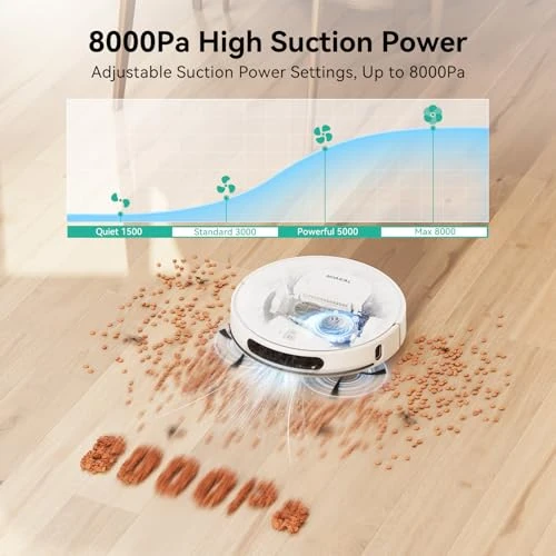 Robot Vacuum and Mop Combo — Robot Vacuum, Tesvor