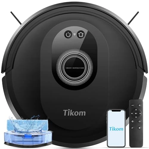 Robot Vacuum and Mop Combo — Robot Vacuum, Tikom