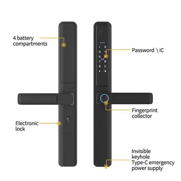 Sliding Smart Door Lock — Smart Lock, We Technology