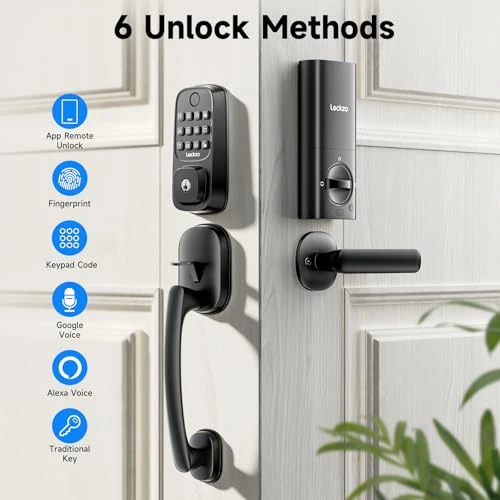 Smart Door Lock with Handle — Smart Lock, Lockzo