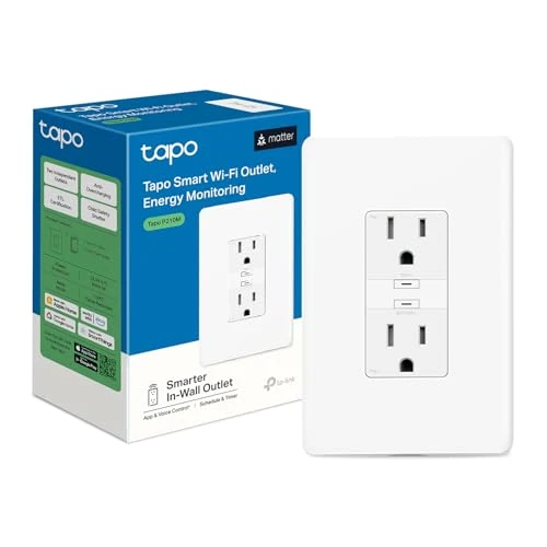 Smart In-Wall Outlet — Smart Plug, Tapo