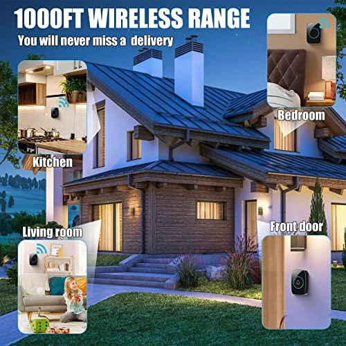Waterproof Doorbell Kit — Video Doorbell, Fabbay