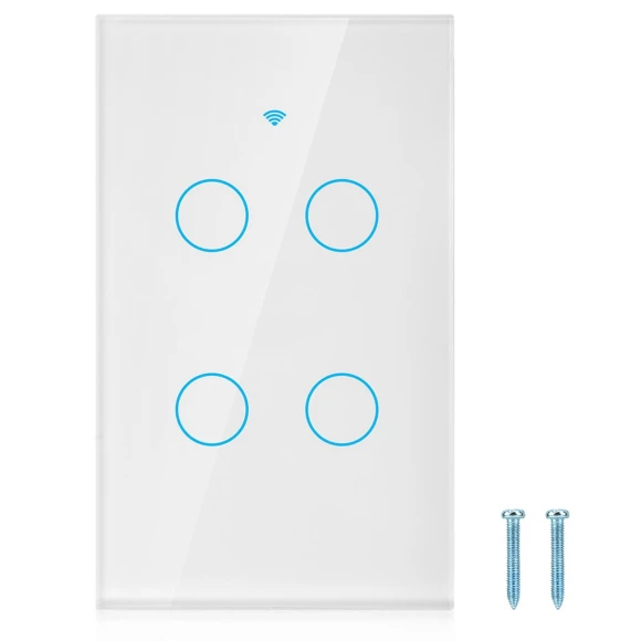 WiFi Touch Switch for 4-Position Air Conditioner, TOMTOP JMS