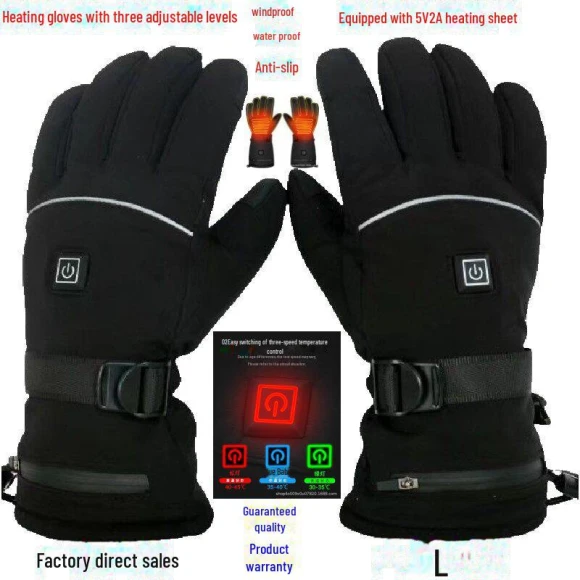 Winter Heated Ski Gloves — Heated Gloves, SwiftNex