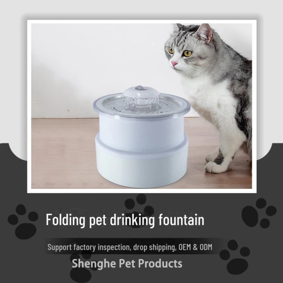 Foldable Drinking Fountain — Cat Water Fountain, Pets Land
