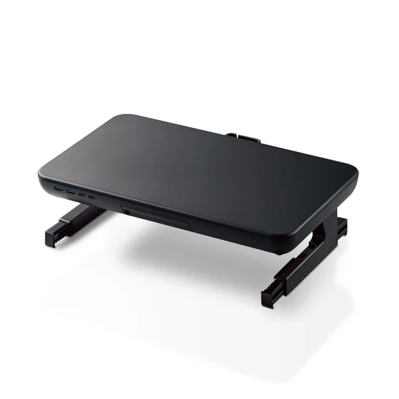 Monitor Stand with USB Hub, ELECOM