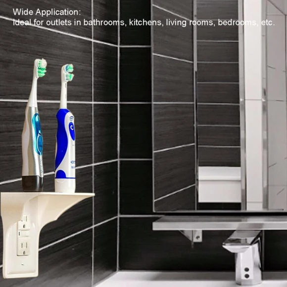 Wall Mount Holder for Outlets, Rainbow Rain