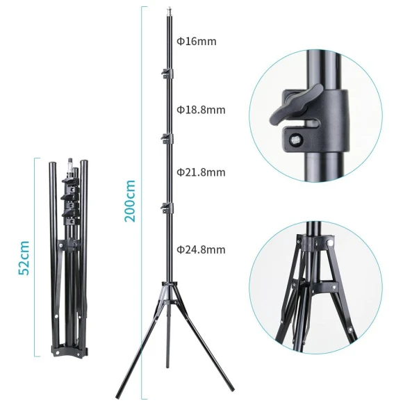 Adjustable Tripod Floor Stand Tablet Holder, Good Household Items