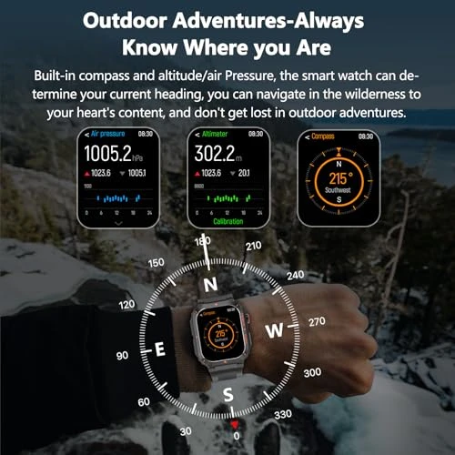 Military GPS Smartwatch — GPS Watches, JnJnhkta