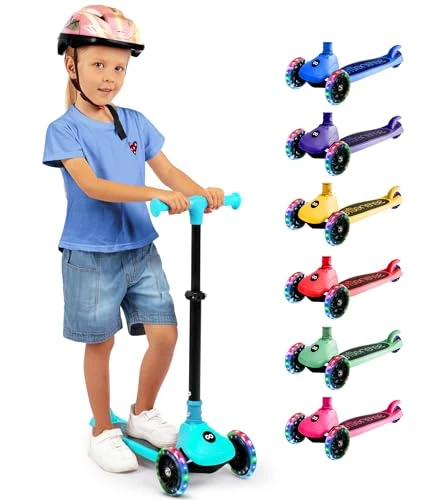 3 Wheel Foldable Kids Scooter, SereneLife