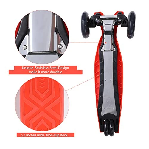 3 Wheel Scooter for Kids, WV WONDER VIEW