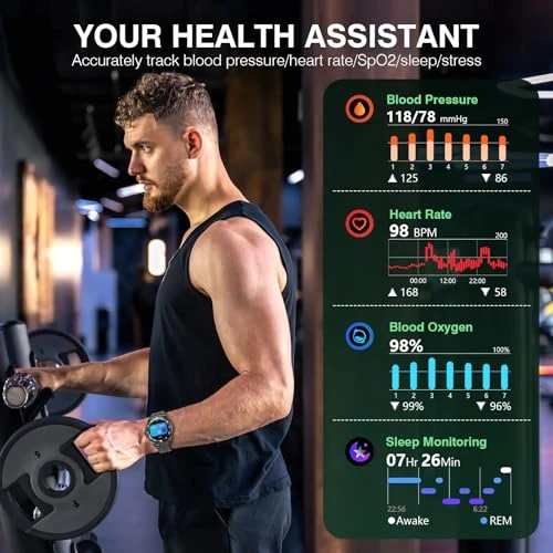 AI Smart Watch with Health Monitoring — Smart Watch, SOUYIE