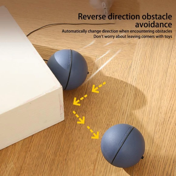 Interactive Smart Toy for Cats — Automatic Cat Toy, Pansyf