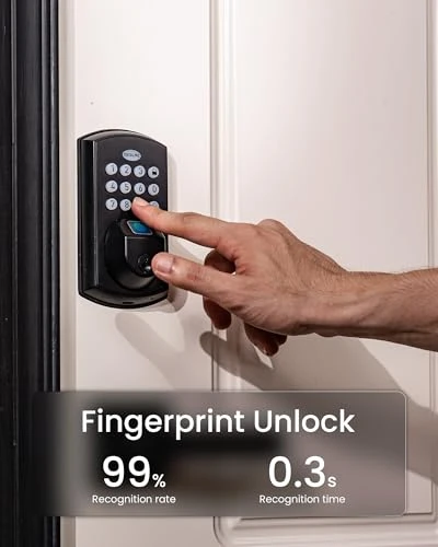 Keypad Fingerprint Door Lock — Smart Lock, DESLOC