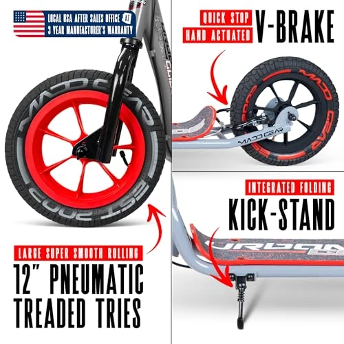 Large Kick Scooter — Electric Scooter, Madd Gear