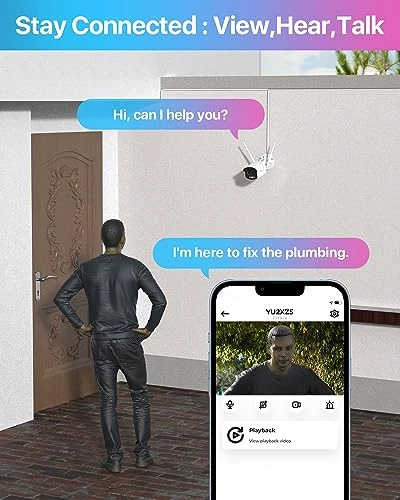 QHD WiFi Security Camera System Outdoor — Security Camera, ZOSI