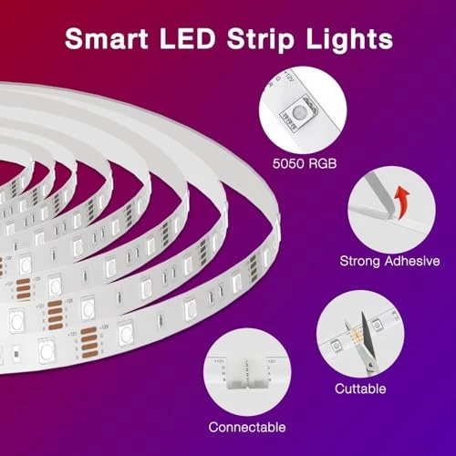 Smart WiFi LED Lights — LED Strip Lights, DAYBETTER