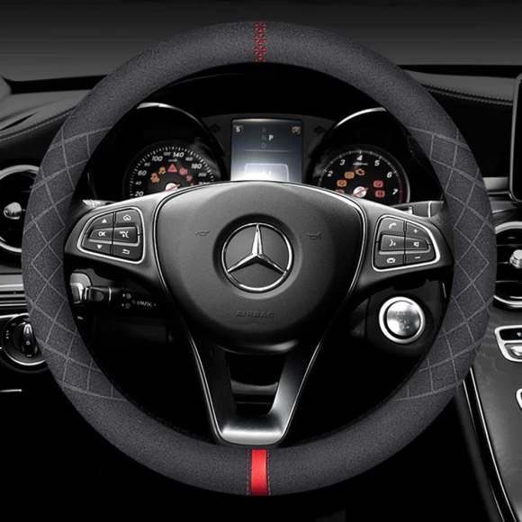 Suede Touch Steering Wheel Cover, Zen Picks