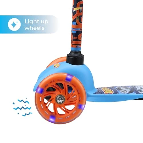Extra Wide Deck Scooter with Light Up Wheels, Voyager