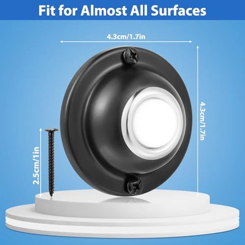 LED Round Door Bell Switch, RANERVZ