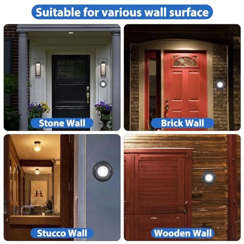 LED Round Door Bell Switch, RANERVZ