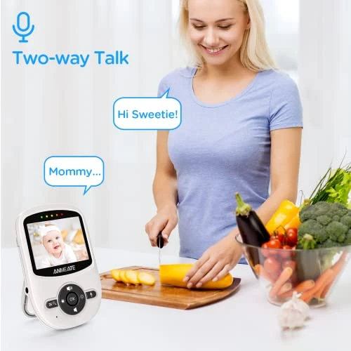 Video Baby Monitor with Digital Camera — Baby Monitor, ANMEATE