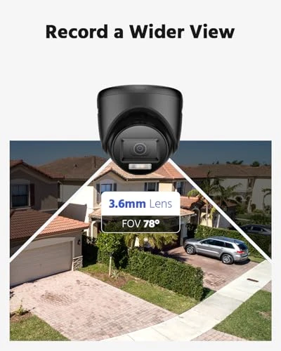 1080P HD-TVI CCTV Security Surveillance Camera Kit, Annke