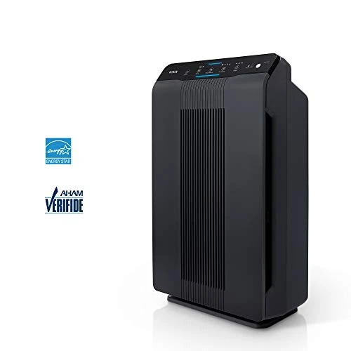 Air Purifier with True HEPA, PlasmaWave and Odor Reducing Washable AOC Carbon Filter, Winix