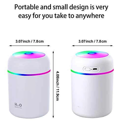 Cool Mist Portable Mini Humidifiers, Mudder