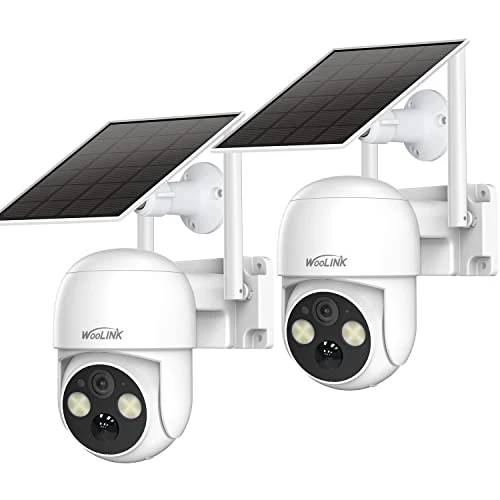 Solar Security Cameras Wireless Outdoor, WOOLINK
