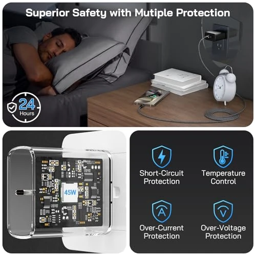 Super Fast Charger USB C, VELOGK