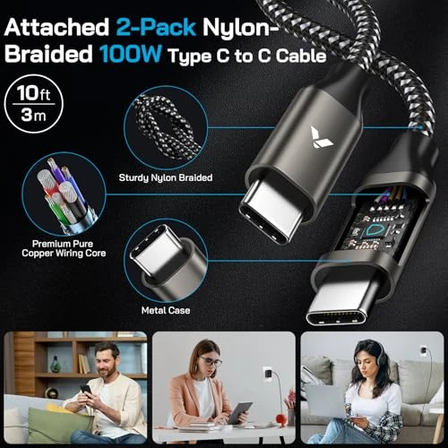 Super Fast Charger USB C, VELOGK