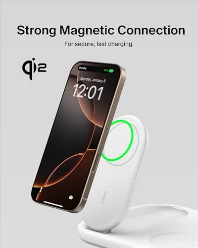 3-in-1 MagSafe-Compatible iPhone Charger, Belkin