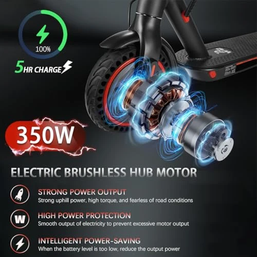 Electric Scooter with App Control, SAYBYBY