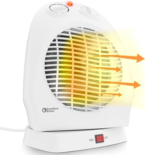Oscillating Space Heater, Comfort Zone