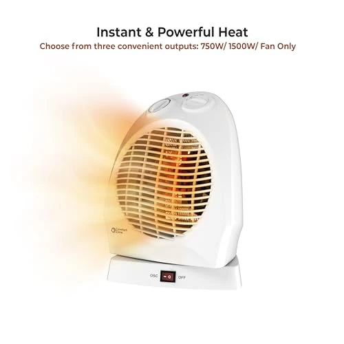 Oscillating Space Heater, Comfort Zone