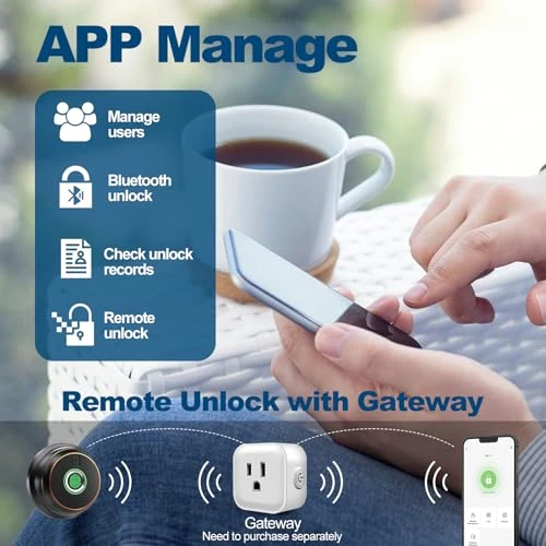 Smart Deadbolt Lock, GeekTale