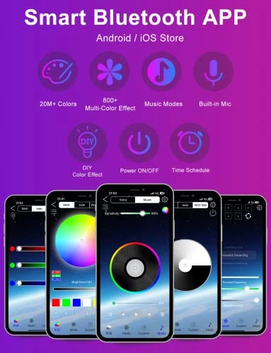 Smart RGB LED Corner Lamp, Sotipevs