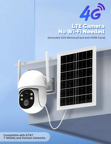 Solar Security Camera, MOES
