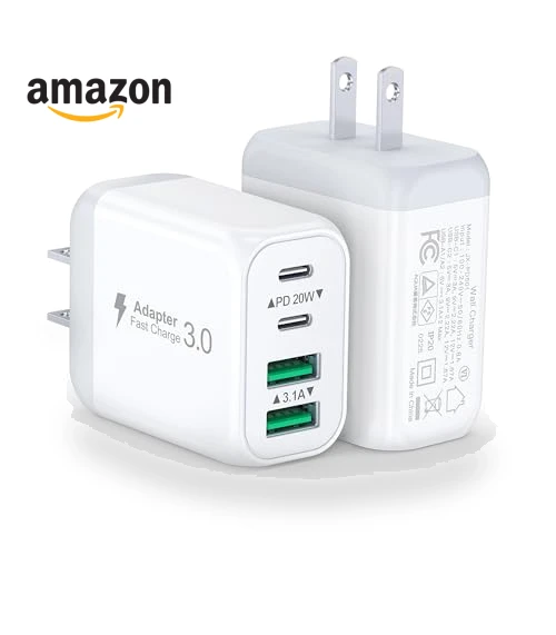 4 Port Fast Charging Block — Chargers, LCGENS