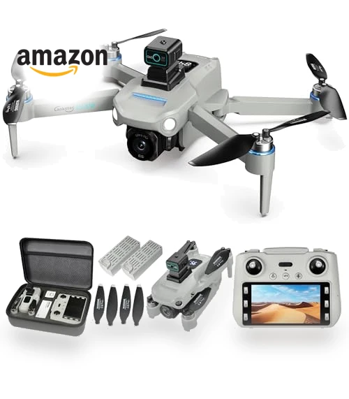 4K GPS Drone with LCD Screen — Drones, CANKETEC