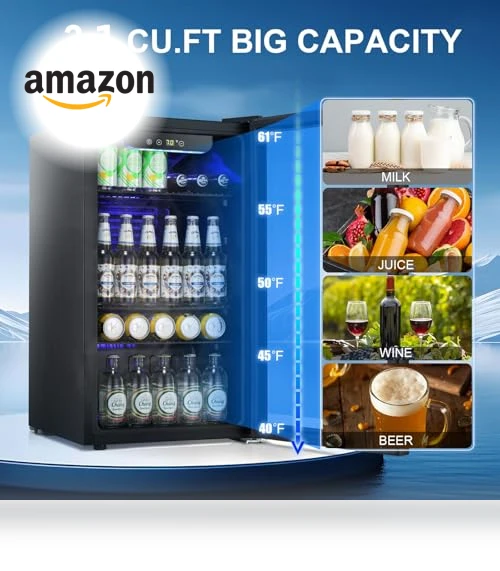 Beverage Refrigerator — Drink Coolers, Antarctic Star