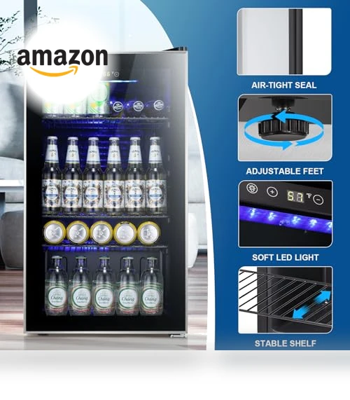 Beverage Refrigerator — Drink Coolers, Antarctic Star