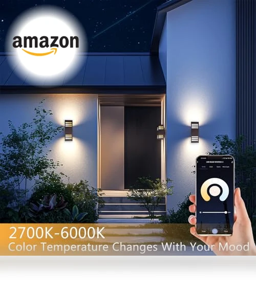 Color Changing Outdoor Wall Lights — Outdoor Wall Lighting, WISELUME