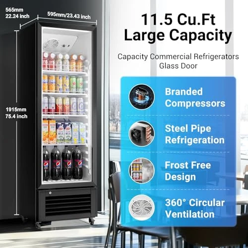 Commercial Merchandiser Refrigerator — Smart Refrigerator, BODEGA