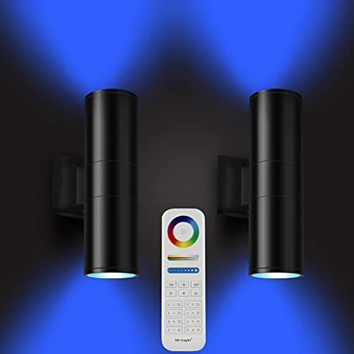 Double Up Down Outdoor Wall Lights, rosykite