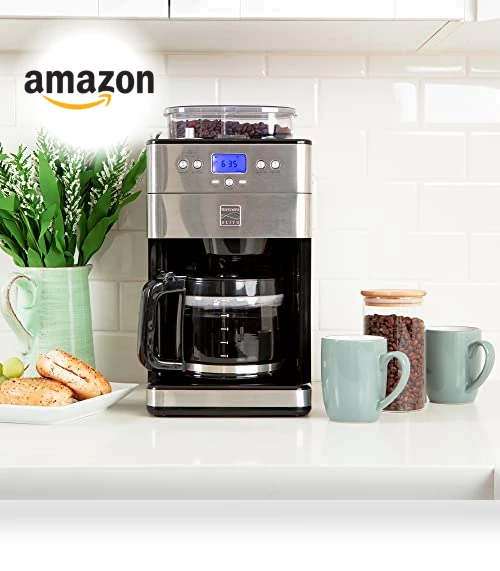 Elite Grind And Brew Coffee Maker — Electric Blade Coffee Grinders, Koolatron