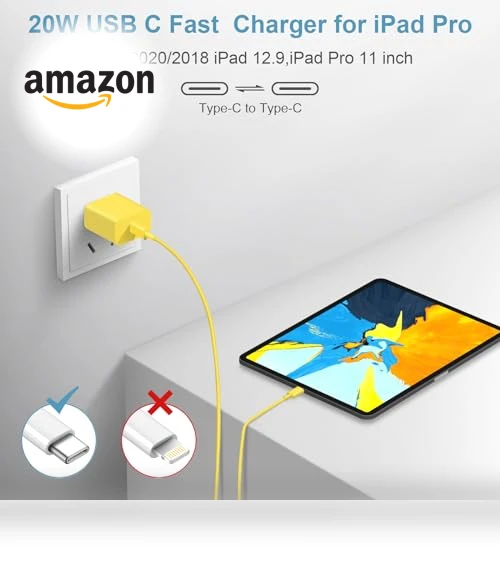 Fast Charging Type C Charger with 2 Pack 6FT Cable — Chargers, Shenzhen Dipinle Technology Co., Ltd