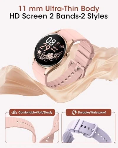 Fitness Smart Watch for Women, AKUMAKA