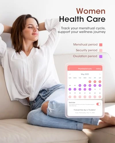 Fitness Smart Watch for Women, AKUMAKA